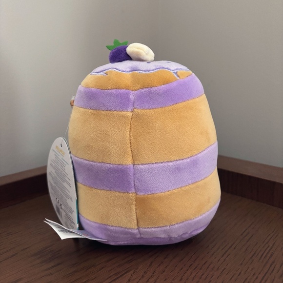 NWT Squishmallows 5" Paden the Blueberry Pancake - Picture 2 of 6